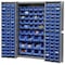 Global Industrial Bin Cabinet, 38 in W, 72 in H, 24 D 662144BL - alternate 2
